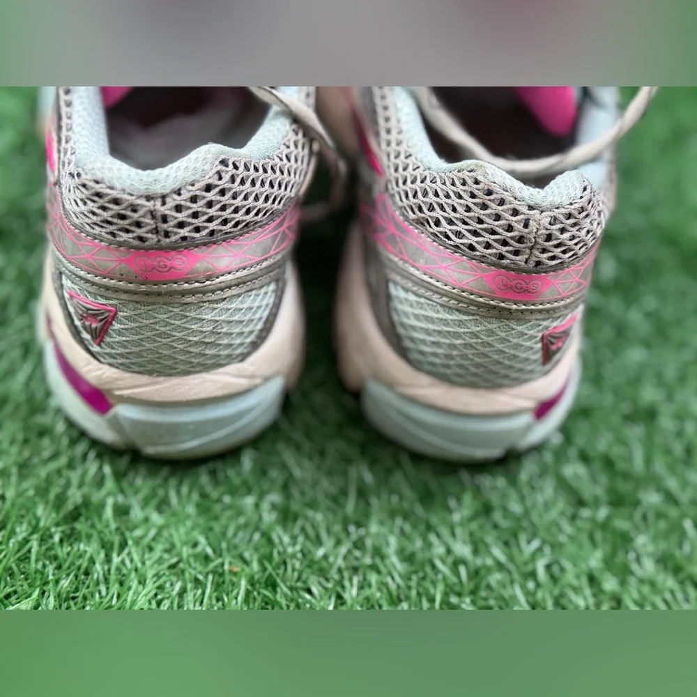 Asics Women’s Pink and Tan‎ Athletic Shoes for Performance Size 5.5